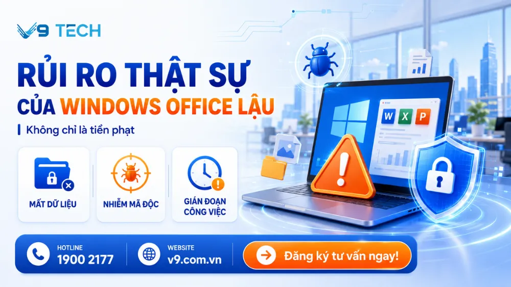 Cài Windows, Office lậu có thể bị phạt tới 1 tỷ đồng 5 Windows Office lậu 3