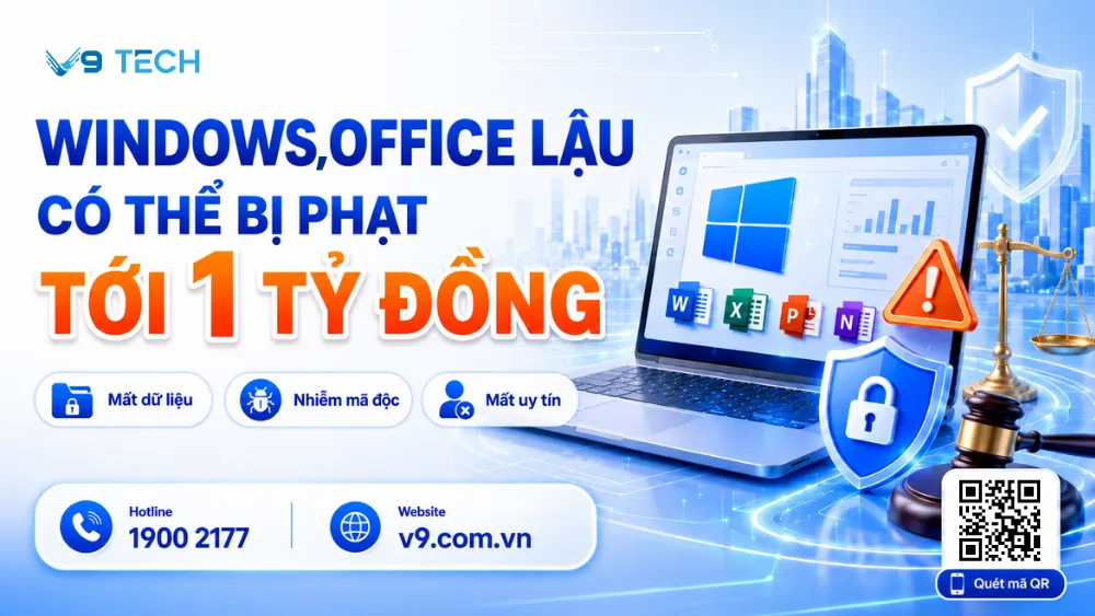 Cài Windows, Office lậu có thể bị phạt tới 1 tỷ đồng 1 Windows, Office lậu