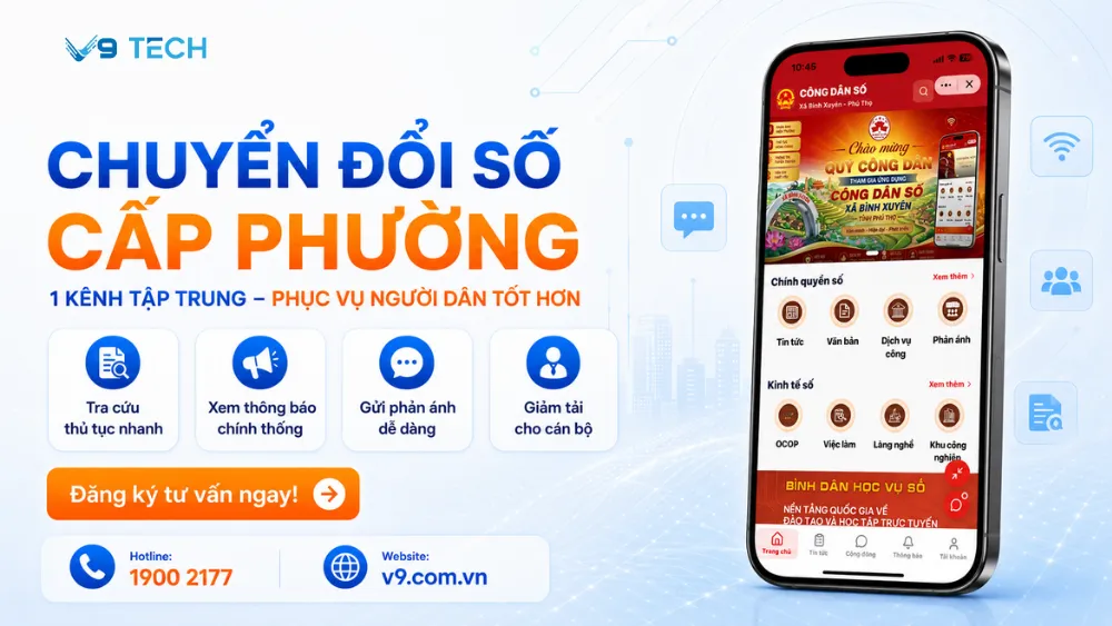 chuyển đổi số cấp phường 1