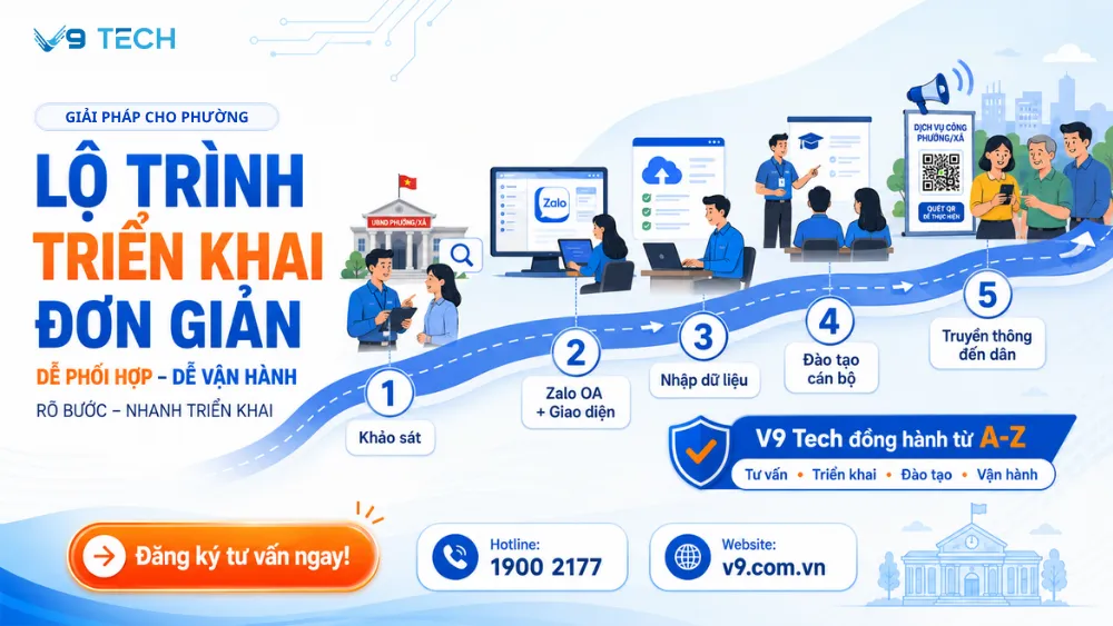 chuyển đổi số cấp phường 5