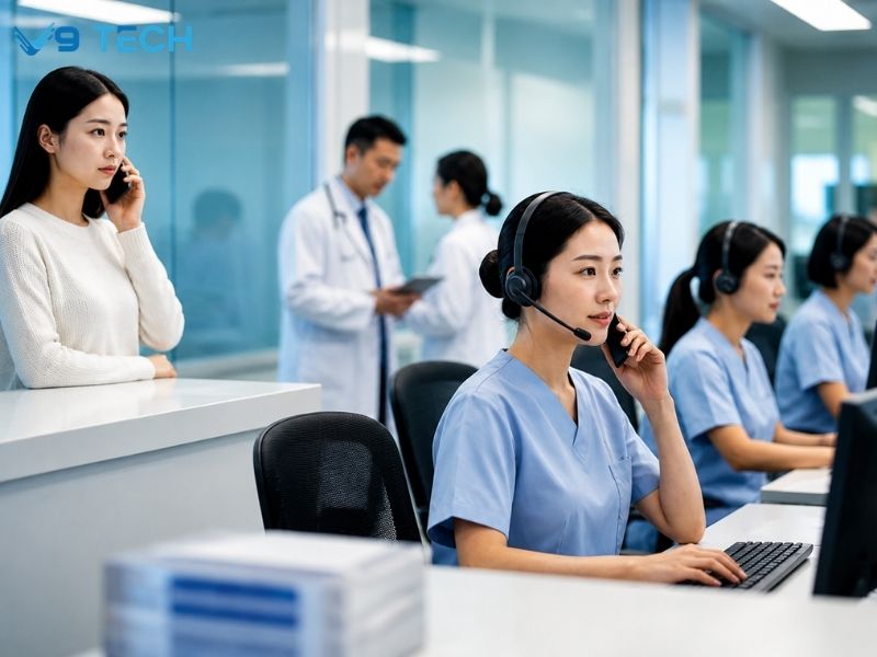 Giải pháp tổng đài cho bệnh viện chuyên nghiệp, dễ quản lý 1 tổng đài cho bệnh viện