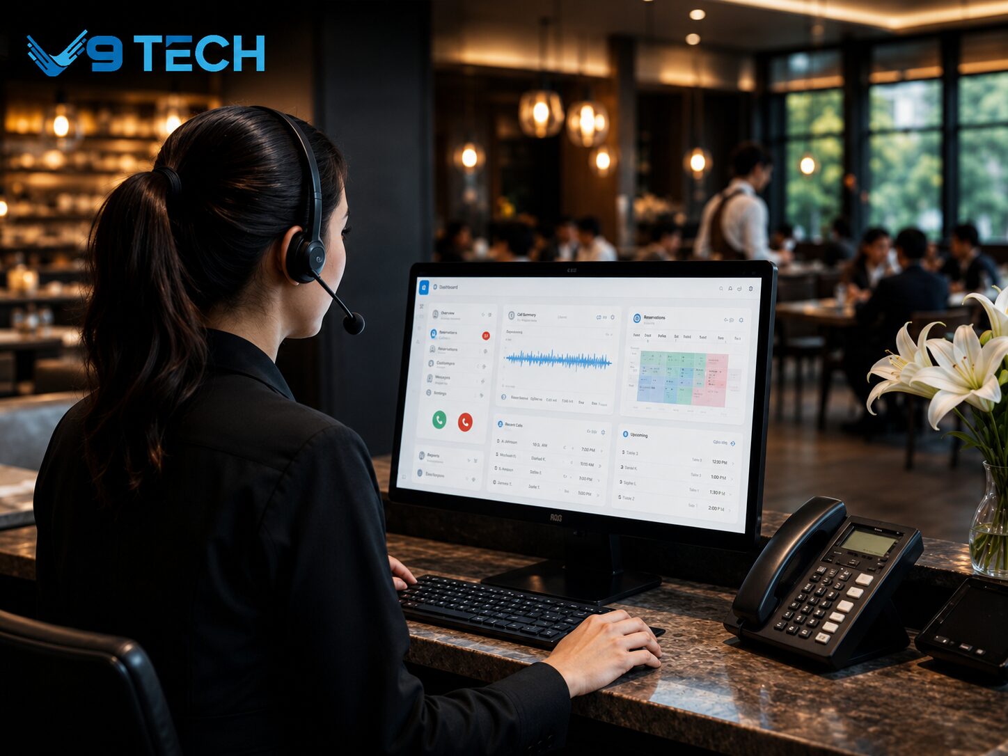 Tổng đài cho nhà hàng: Giải pháp quản lý cuộc gọi và nâng cao trải nghiệm khách hàng 2 tổng đài cho nhà hàng