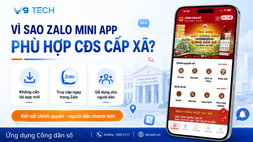 Chuyển đổi số cấp xã bằng Zalo Mini App 2026 4 chuyển đổi số cấp xã 2