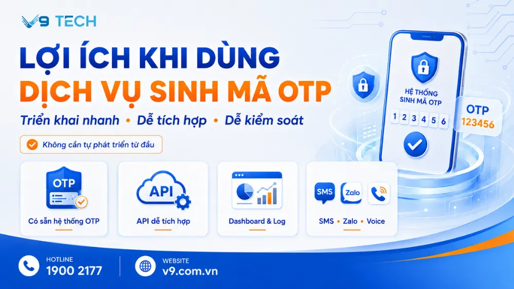 Dịch vụ sinh mã OTP và quản lý mã OTP cho doanh nghiệp 2026 13 dịch vụ sinh mã otp 8