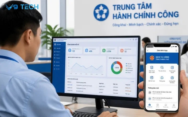 đơn vị làm zalo mini app cho chính quyền 
