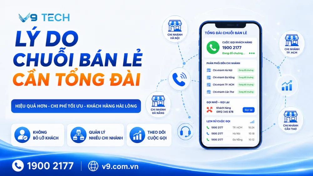 Tổng đài cho bán lẻ giúp quản lý cuộc gọi chuỗi cửa hàng 2026 4 tổng đài cho bán lẻ 2