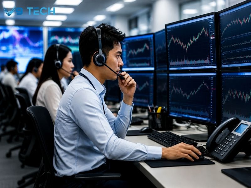 Tổng đài cho công ty chứng khoán: Quản lý giao dịch và chăm sóc nhà đầu tư hiệu quả 3 tổng đài cho công ty chứng khoán