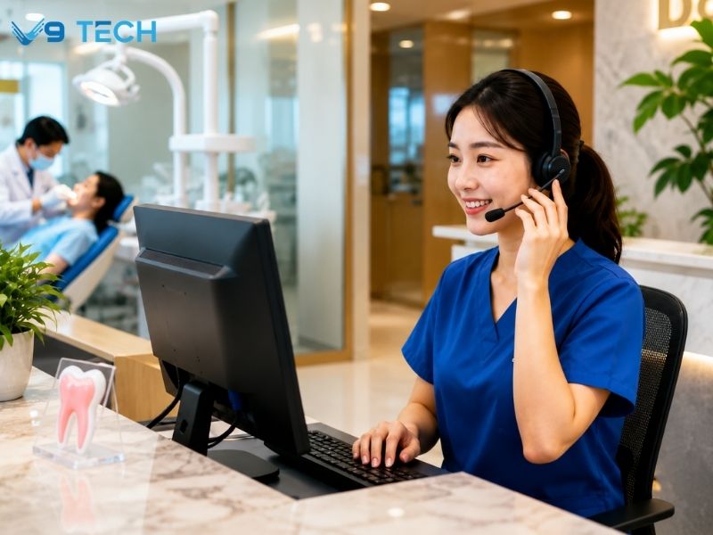 Tổng đài cho nha khoa: Quản lý cuộc gọi, lịch hẹn và chăm sóc khách hàng tập trung 1 tổng đài cho showroom ô tô