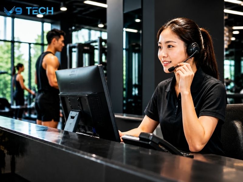 tổng đài cho phòng gym