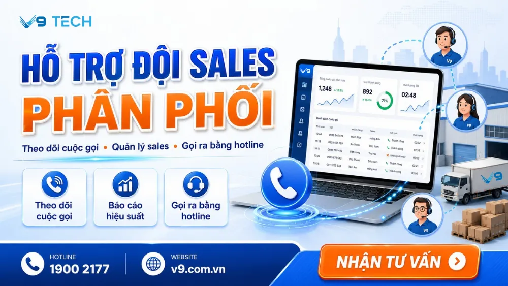 tổng đài cho sản xuất phân phối 5