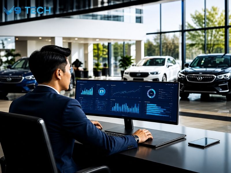 Giải pháp tổng đài cho showroom ô tô chuyên nghiệp, dễ quản lý 2 tổng đài cho showroom ô tô