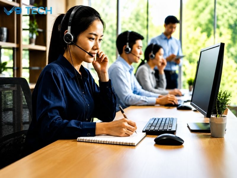 Tổng đài cho trung tâm ngoại ngữ: Quản lý tuyển sinh và chăm sóc học viên hiệu quả 2 tổng đài cho trung tâm ngoại ngữ