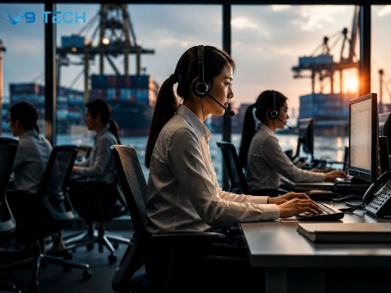 Tổng đài xuất nhập khẩu: Tối ưu tư vấn, chứng từ và điều phối đơn hàng 3 tổng đài xuất nhập khẩu