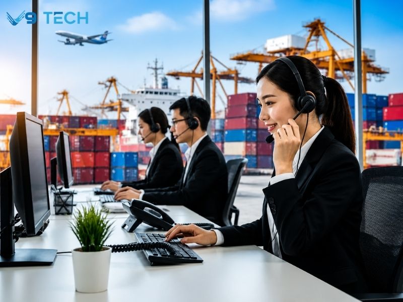 Tổng đài xuất nhập khẩu: Tối ưu tư vấn, chứng từ và điều phối đơn hàng 1 tổng đài xuất nhập khẩu