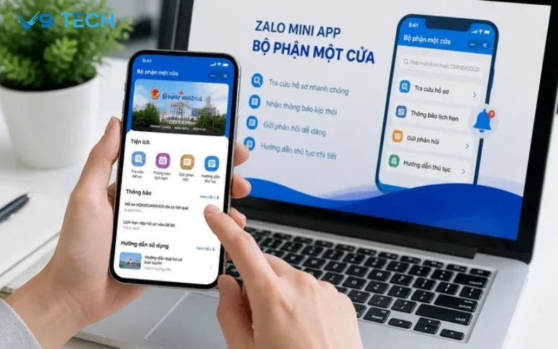 Zalo Mini App bộ phận một cửa: Số hóa hành chính công 3 zalo mini app bộ phận một cửa
