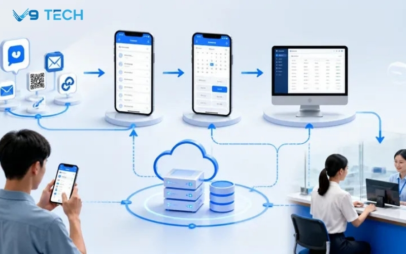 Zalo Mini App đặt lịch hẹn dịch vụ công: Giải pháp giảm thời gian chờ 1 zalo mini app đặt lịch hẹn dịch vụ công