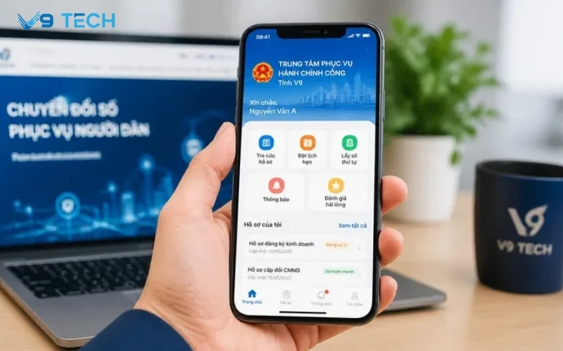 zalo mini app trung tâm phục vụ hành chính công