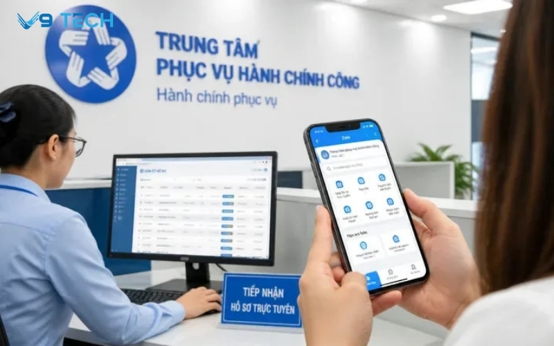 zalo mini app trung tâm phục vụ hành chính công