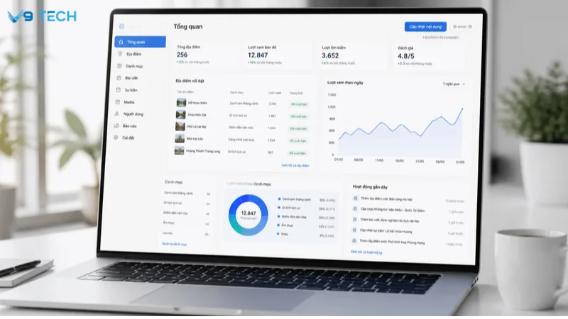 zalo mini app bản đồ số du lịch