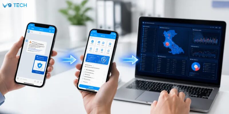zalo mini app cảnh báo dịch bệnh