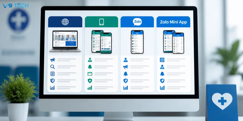 Zalo Mini App cho Sở Y tế
