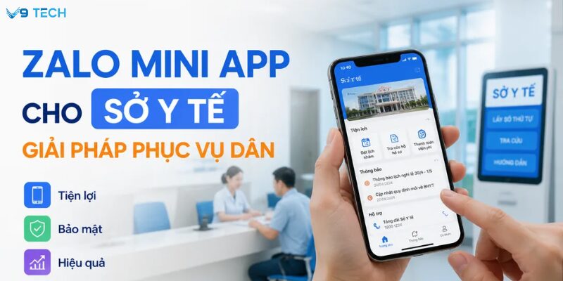 Zalo Mini App cho Sở Y tế