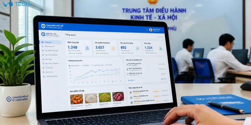zalo mini app kết nối cung cầu địa phương