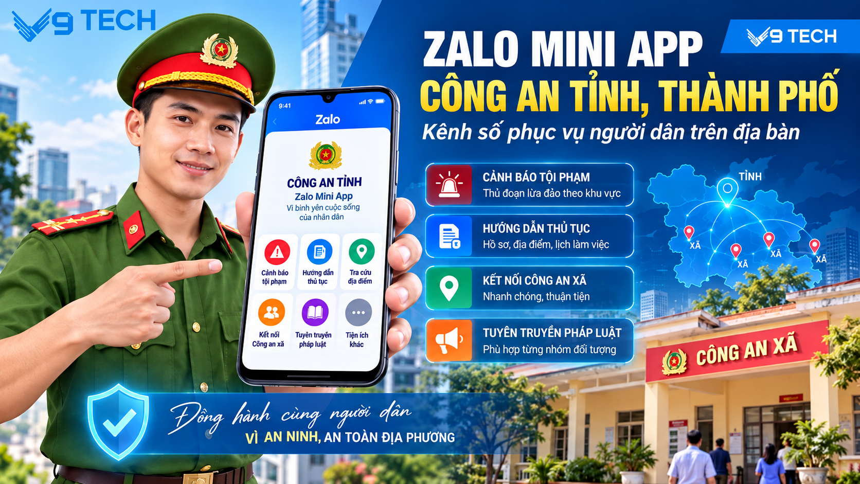 Zalo Mini App Cho Công An Tỉnh, Thành Phố: Làm Phần VNeID Chưa Làm