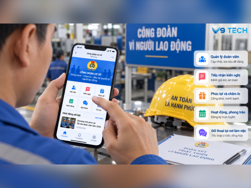 Zalo Mini App cho Công đoàn cơ sở 1 zalo mini app cho Công đoàn cơ sở