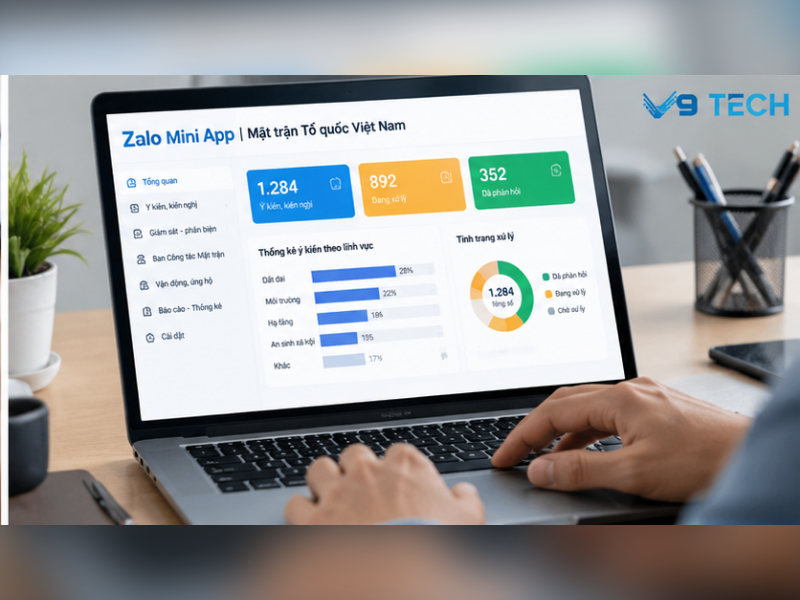 zalo mini app cho Mặt trận Tổ quốc