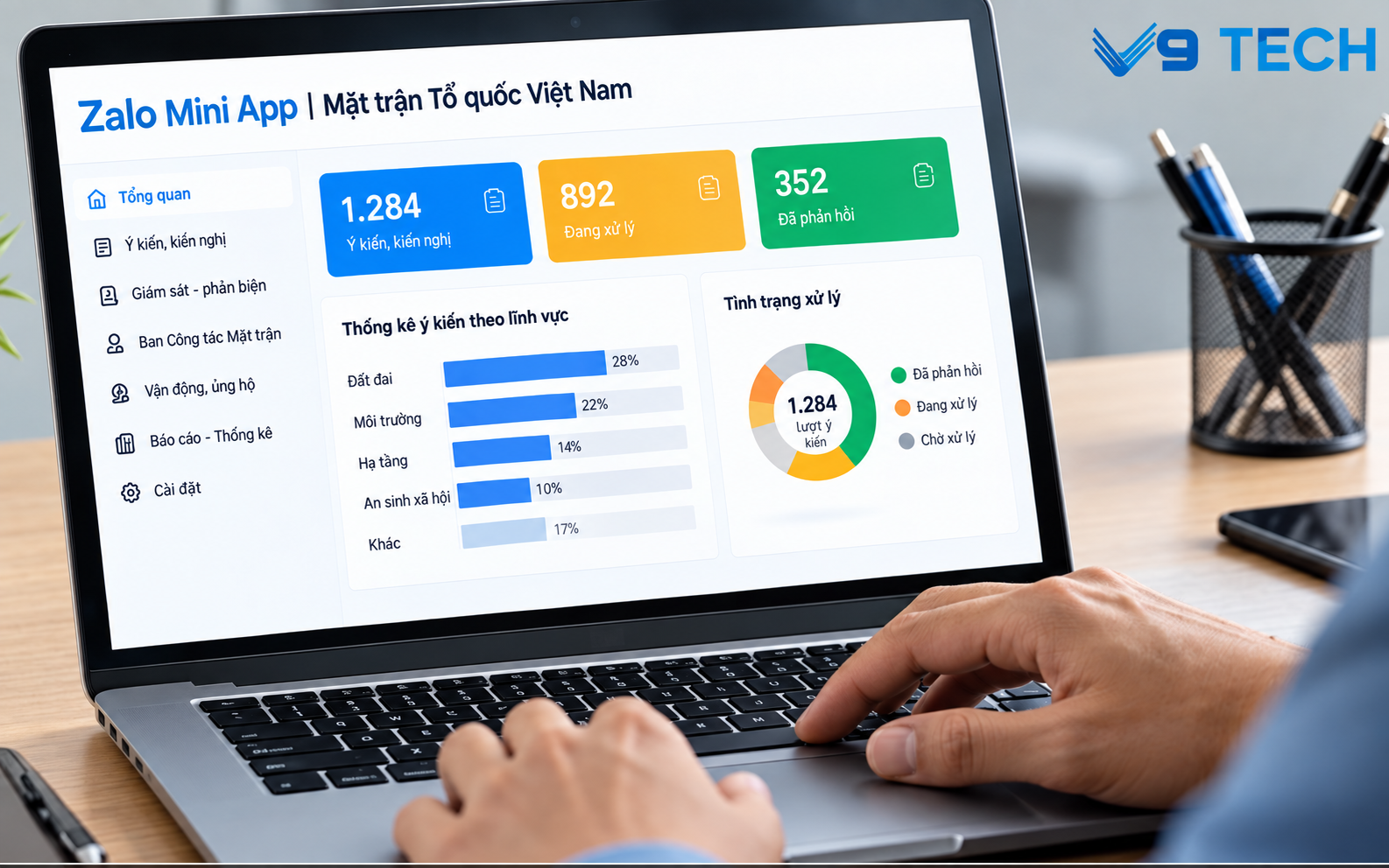 Zalo Mini App Cho Mặt Trận Tổ Quốc