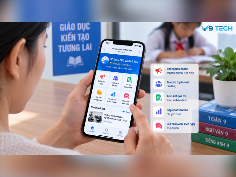 Zalo Mini App cho Sở Giáo dục và Đào tạo 4 zalo mini app cho Sở Giáo dục và Đào tạo