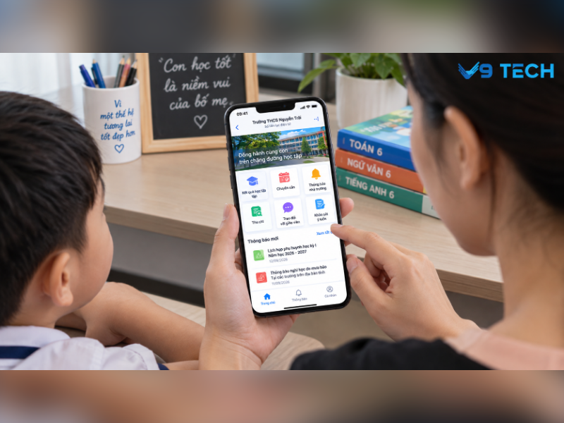 zalo mini app sổ liên lạc điện tử trường học