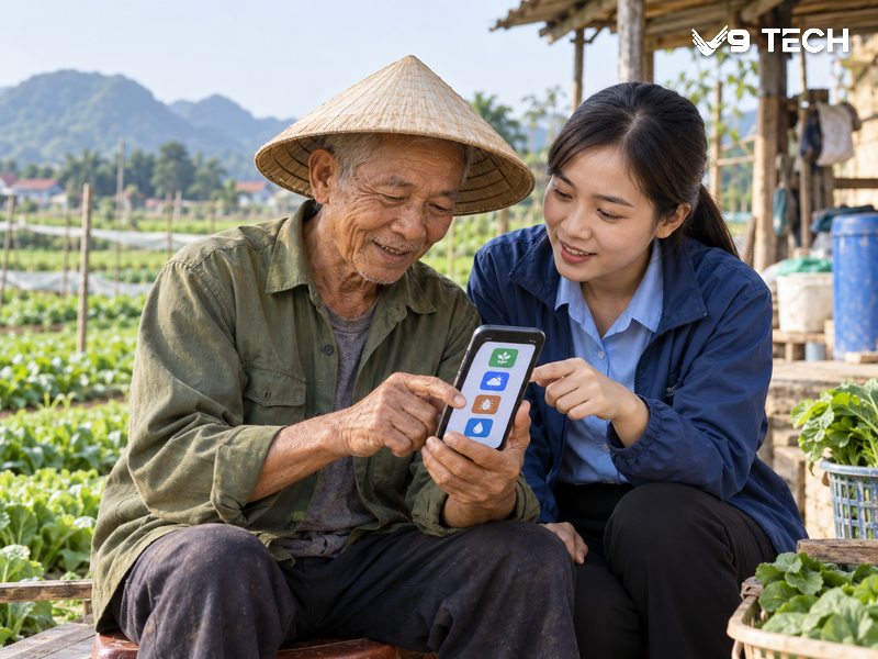 zalo mini app nông nghiệp